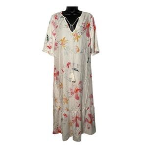 Noracora floral maxi dress NWT